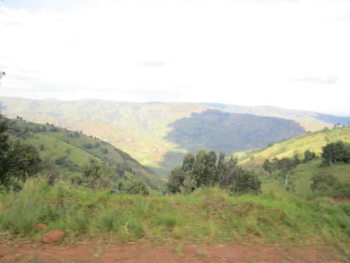 Road From Kigali to Musanze