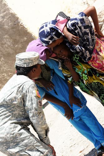 School renovation, Dikhil, Djibouti, April 2011
