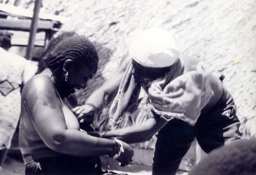 Appeasing the snake spirit (Suriname)
