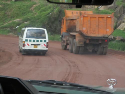 Road From Kigali to Musanze