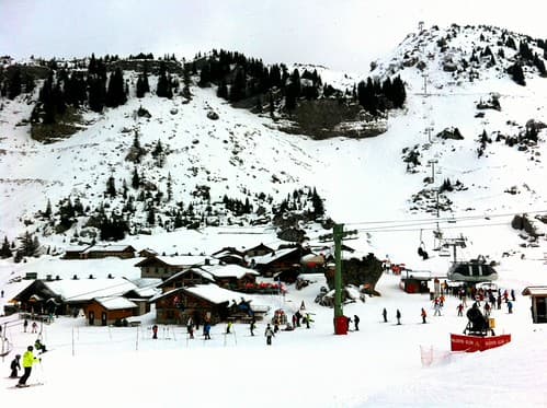 Châtel Ski Area in Portes du Soliel Ski Domain, France