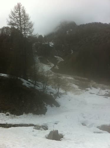 Le Col dé l'Eissalete ou (Col de l'Ane), Les Orres
