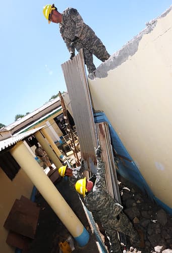 School renovation, Dikhil, Djibouti, April 2011