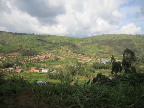Road From Kigali to Musanze