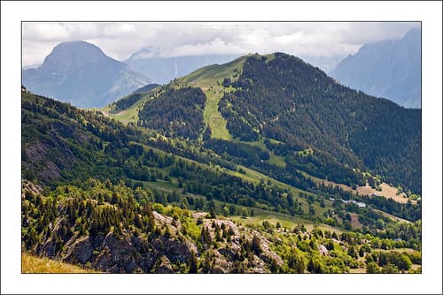 View from Alpe d'Huez
