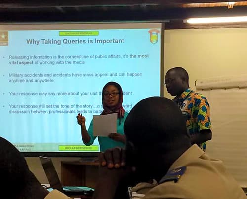 Public Affairs TCT in Burkina Faso