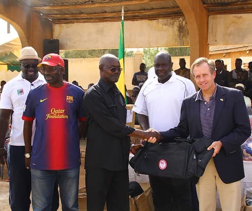 2014 02 22 Ambassador's visit at OlympAfrica Ceneter at Somone (46)