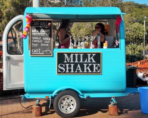 Je ne savais pas ce qu'était un milk shake