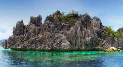 Coral & Limestone, Coron Island, Palawan, Philippines