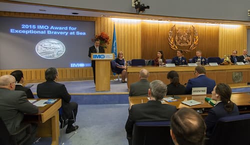 IMO Bravery Awards 2015