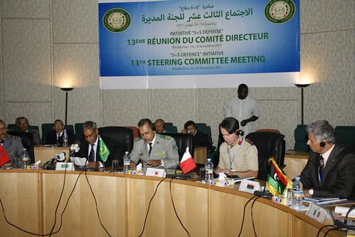 111122 Libya returns to '5+5' defence meeting | ليبيا تعود إلى اجتماع مبادرة الدفاع '5+5' | Retour de la Libye dans le groupe de défense "5+5"