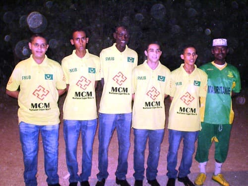 111021 Mauritania junior pétanque team vie for world titles | فريق الشباب الموريتاني للكرة الحديدية يتطلع لألقاب عالمية | L'équipe junior mauritanienne de pétanque en lice pour le titre mondial