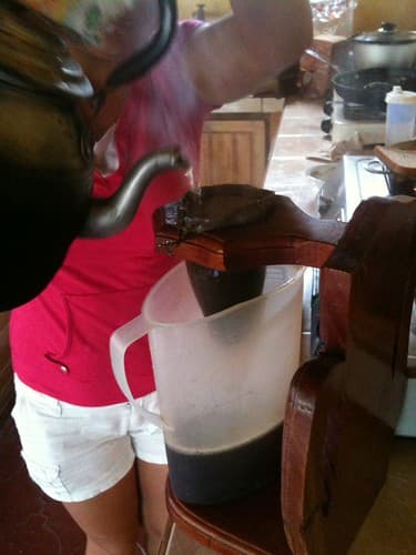 breakfast in monteverde, costa rica