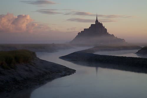 Le Mont-Saint-Michel at Dawn