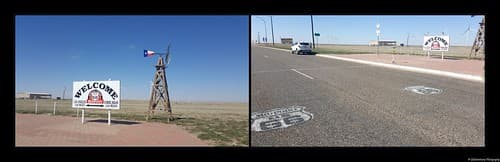 Adrian- Texas- Etats-Unis.