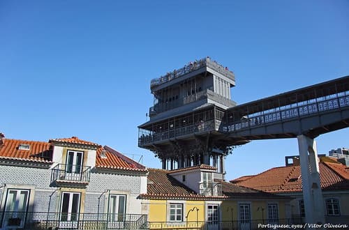 Elevador de Santa Justa - Lisboa - Portugal 🇵🇹