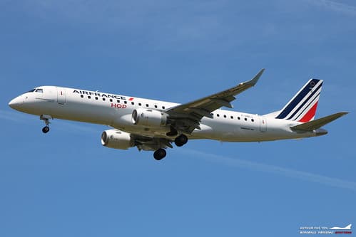 Air France HOP! Embraer ERJ190 F-HBLL