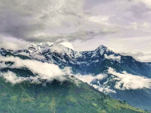 Ghandruk foggy morning, Nepal