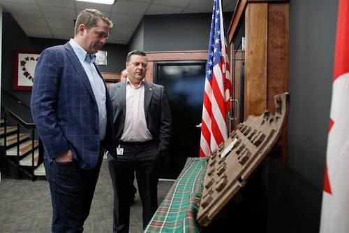 Visite de la ville Canada — photo de Andrew Scheer
