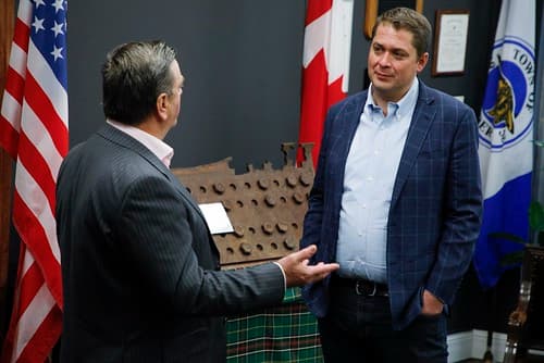 Visite de la ville Canada — photo de Andrew Scheer