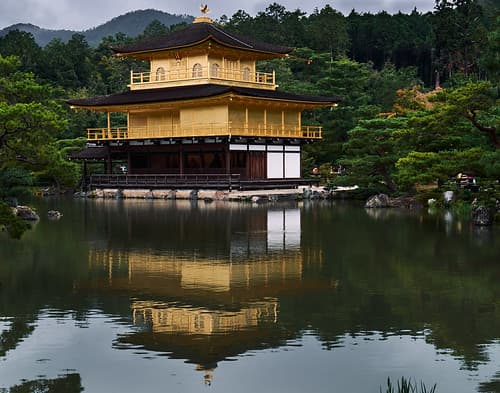 Kinkaku-ji, Pabellón dorado
