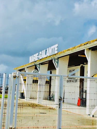 Ferry terminal at Marie-Galante