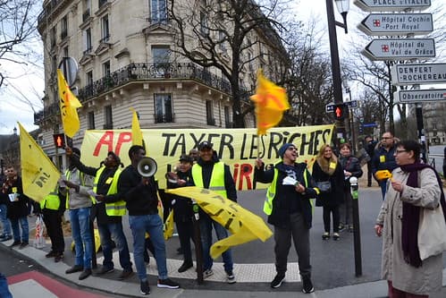 Manifestation du 20 février 2020 contre la "réforme" des retraites