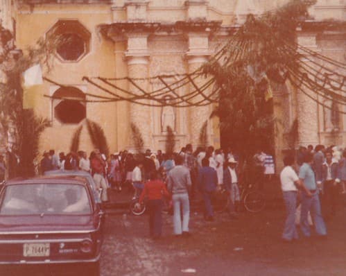 La Merced Antigua Guatemala 1979