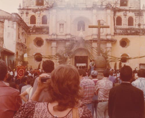La Merced Antigua Guatemala 1979