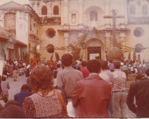 La Merced Antigua Guatemala 1979