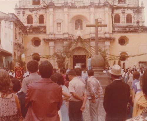 La Merced Antigua Guatemala 1979