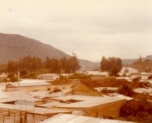 Antigua Guatemala 1979 View from La Merced