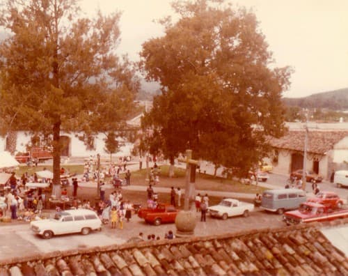Antigua Guatemala 1979 View from La Merced