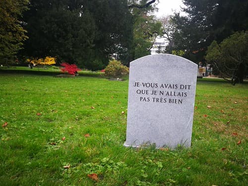 Gianni Motti, Je vous avais dit que je n’allais pas très bien, 2016