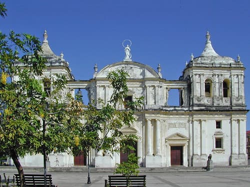 La cathédrale de Leon (Nicaragua)