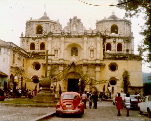 La Merced Antigua Guatemala 1979