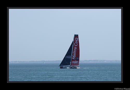 Le Skipper Yannick Bestaven- La Rochelle- Charente Maritime- France