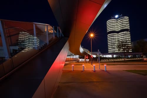 BMW headquarters in Munich, Bavaria, Germany