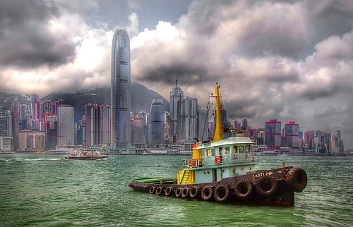 EASTLINK. Tugboat HK.