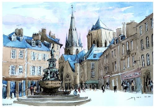 Guingamp - Bretagne - France