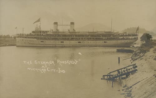S.S. Theodore Roosevelt, circa 1912 - Michigan City, Indiana