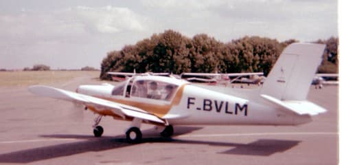F-BVLM Socata MS-892E 150 Rallye Commodore 150 La Baule August 1979