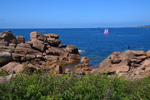 Côte de granit rose, de Perros Guirec à Ploumanach