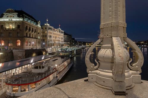 Bâle le soir