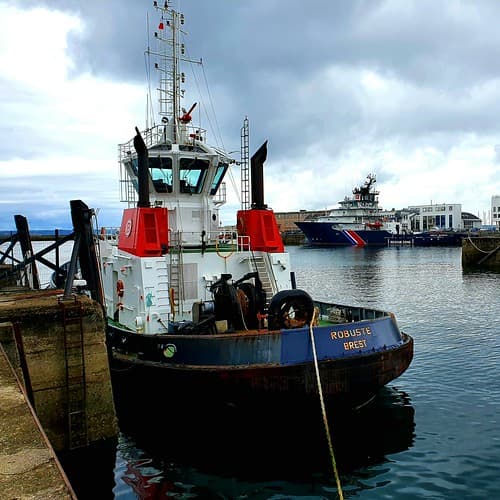 Le Robuste, Port de Brest