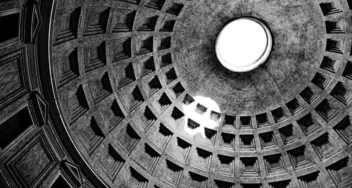 The largest dome in the world (Rome)