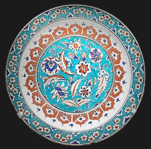 Céramique d'Iznik (Musée des arts décoratifs, Paris)