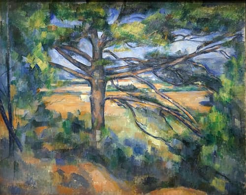 "Le Grand Pin" de Paul Cézanne (Fondation Louis Vuitton, Paris)