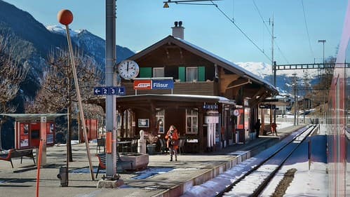 Albula - Filisur Station RhB