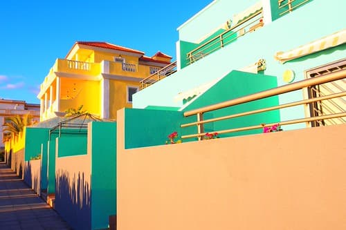 Colorful houses